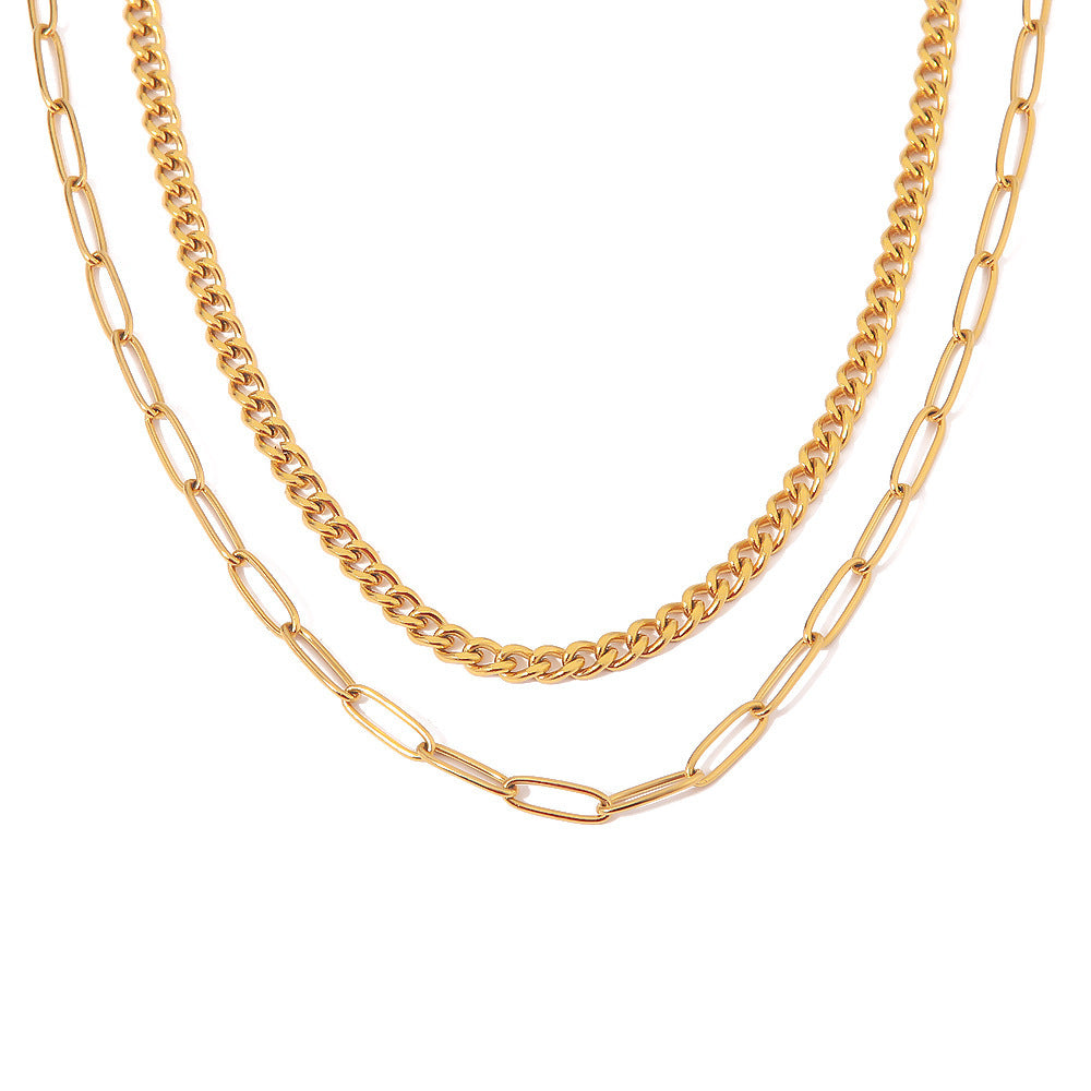 Vespera Double-Layer Necklace