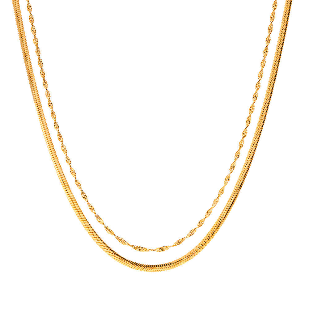 Elaris Double-Layer Necklace